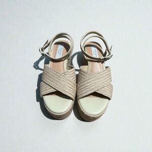 Steven New York by Steve Madden Ramey Espadrille Platform Wedge Sandal